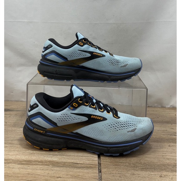 Brooks Ghost 15 Women's Running Shoes Light Blue Black Size 8.5 - Picture 1 of 10